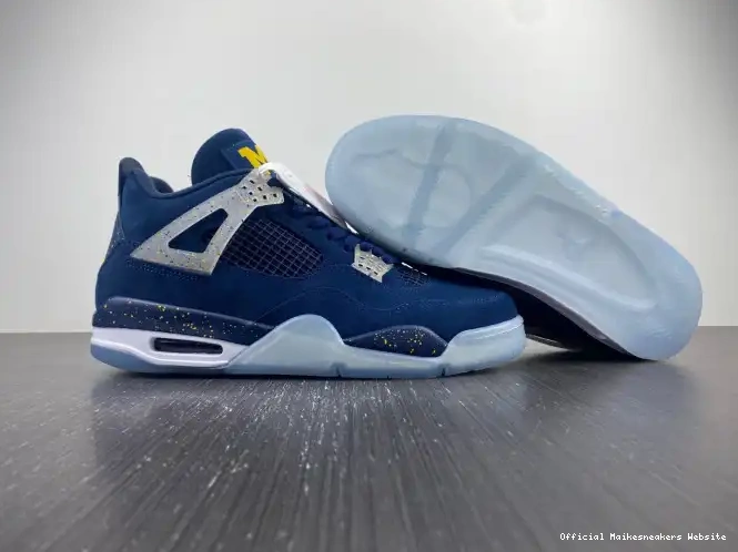 Official Maikesneakers Retro AJ4-1036660 (PE) Air Jordan Michigan 4 0412